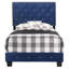 Lit sommier simple Suffolk, bleu marine-2002413744-2002413750