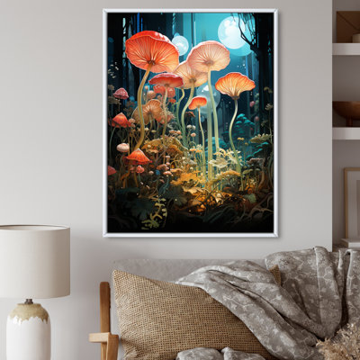 «Jellyfish Luminescent Beauty Pastoral I», reproduction d'art sur toile