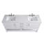 Meuble-lavabo double 72 po Vicini-532851641