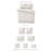 Elsie Linen Look Coverlet 8 Piece Designer Set-101217042-101217054