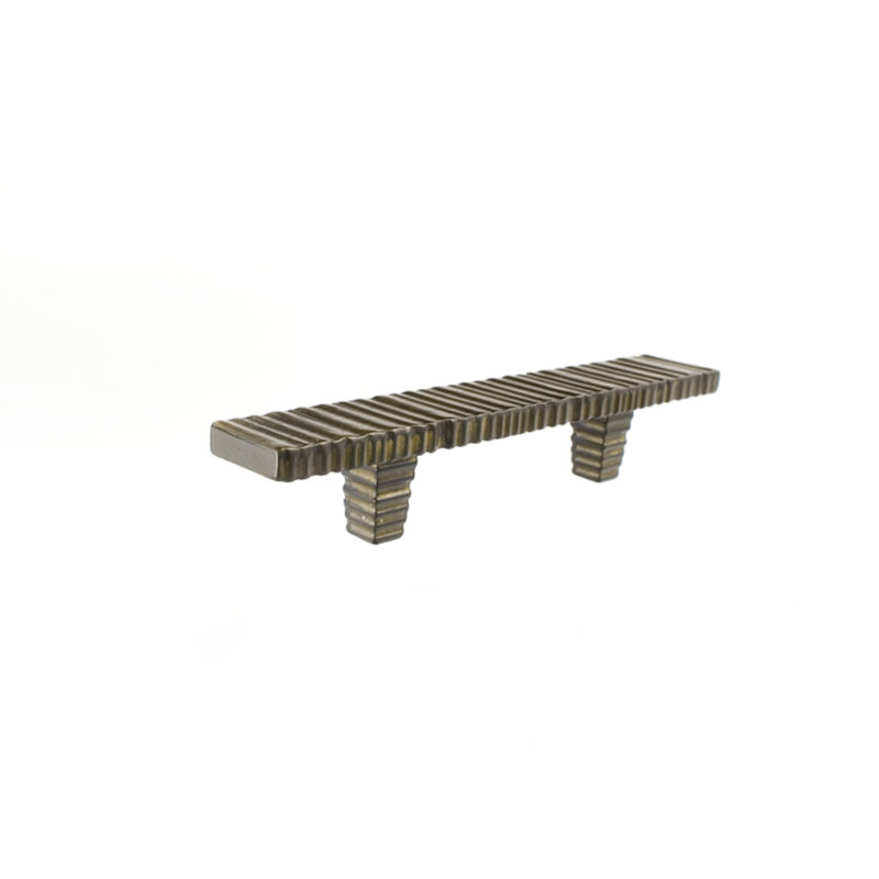 Forged 3 3 " Center to Center Bar Pull, Antique Brass