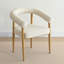 Ensemble de 6 chaises de salle à manger Boucle avec accoudoirs