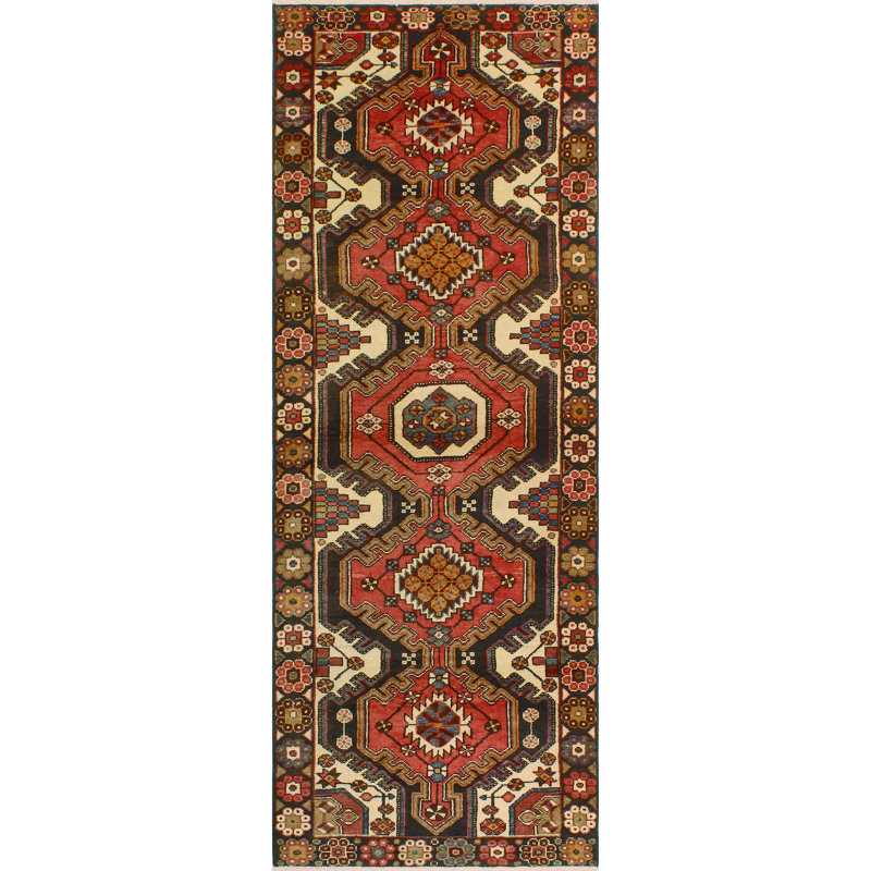 Khusbu Distressed Augustus Rust Runner