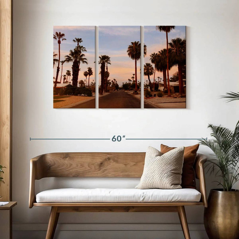Nicci Palm Springs Los Angeles, 28" H x 45" W