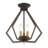 3 - Light Antique Brass Pendant