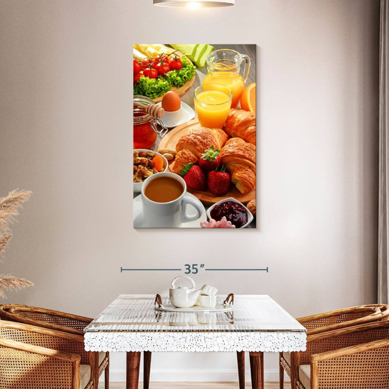 Yarlin Hearty Breakfast Spread, 45" H x 30" W
