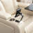 270 Degree Swivel Power Recliner Individual Seat Home Theater Recliner With Tray Table,  Phone Holder, Cup Holder,  USB Port, Hidden Arm Storage For Living Room-1449802091
