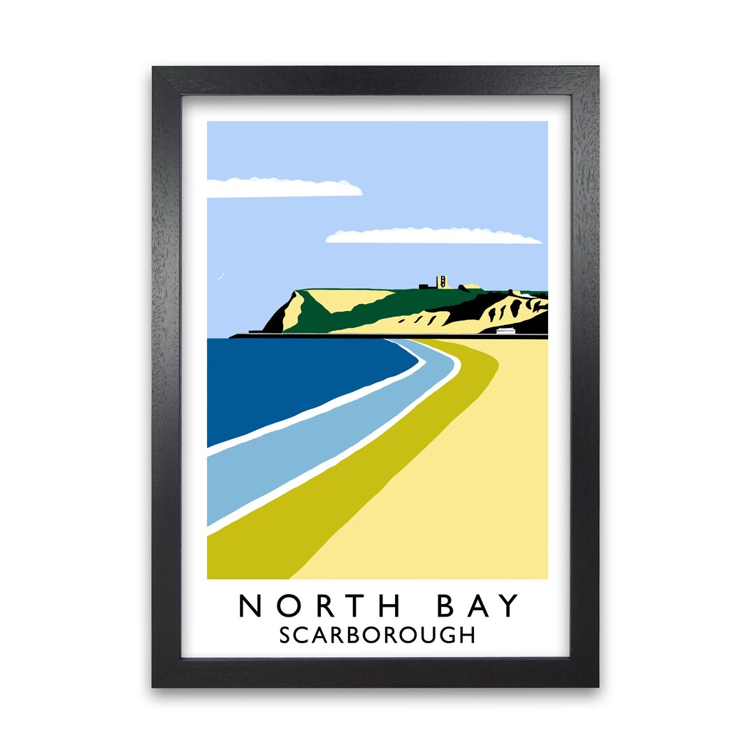 Poster North Bay Scarborough von Richard O'Neill