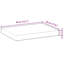 Tablette flottante en bois d'acacia massif-314934440