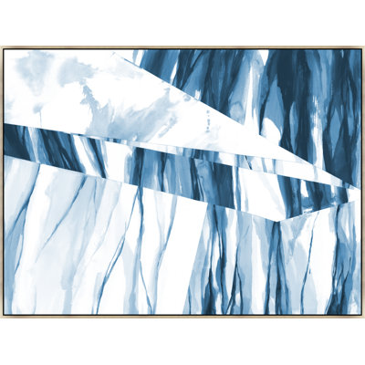 "Series Dist déformé Ice I" par Giselle Kelly - reproduction d'art sur toile