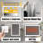 Modern LED Bathroom Vanity Mirror with Front & Back Lighting, Dimmable Anti-Fog Wall Mirror-72547441