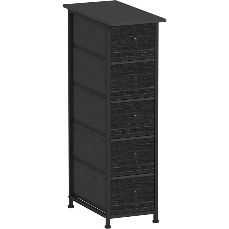 Commode étroite étroite à tiroirs pour commode étroite pour petits espaces et petite salle de bain