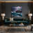 Nautical Lighthouses Gray Canvas Wall Art