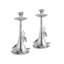 White Orchid Candleholders