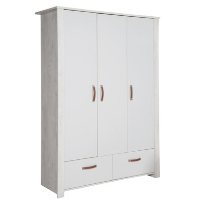 Mila 3 Door Wardrobe