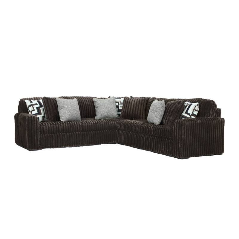 Midnight-Madness 3-Piece Sectional