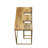 Keily Solid Wood Top Living Room Table Set