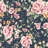 Midnight Rose Garden Wallpaper Series-602156141