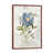Toile avec cadre en bois brun classique est en rupture de stock