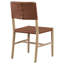 Chaise d'appoint en cuir Dover