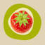 September Strawberry by Irena Orlov - 1 Piece Wrapped Canvas Wall Art-1668061797