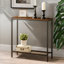 Patric Rustic Slim Wooden 75cm Console Table Entryway Hallway Living Room-360508436