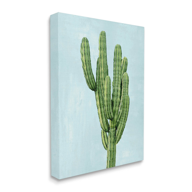 «Desert Cactus Blue Sky» par Mia Jensen, L 30 po x H 40 po