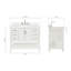 Magnolia Bath Vanity Rectangular Basin S043SWQ-502929885-507320726