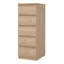 Parley 40.4cm W 5 - Drawer Chest of Drawers