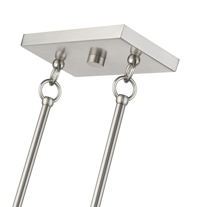 5 - Light Pendant, Brushed Nickel