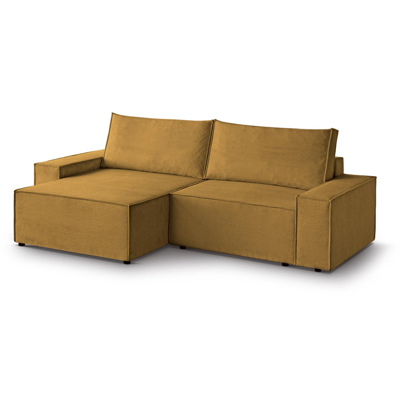 Aniyiah 4 Seater Sofa Bed, Yellow