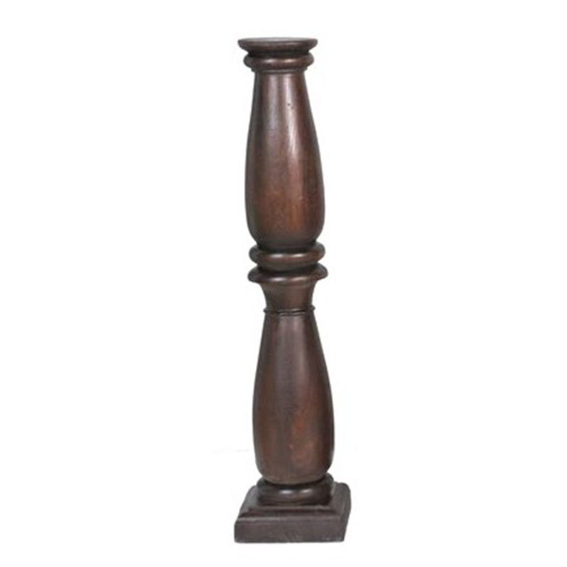 36'' H Solid Wood Candlestick