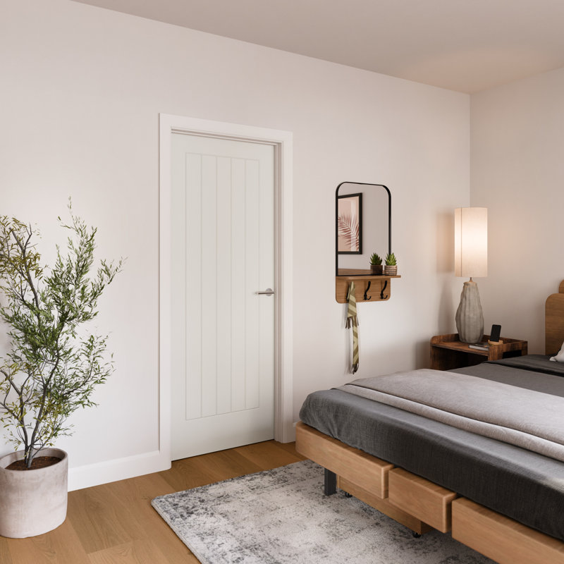 Hemlock Fire Door Primed, 83.8cm x 198.1cm