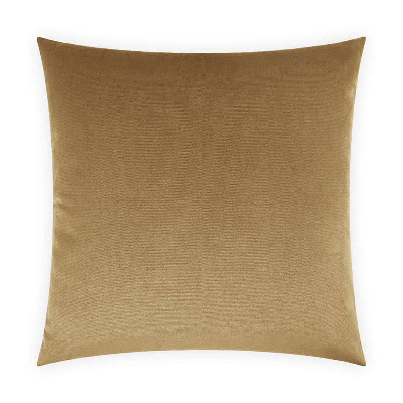 Belvedere Decorative Throw Pillow, Tiger's Eye, Square 22"