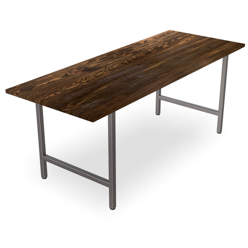 Table de salle à manger Braddock, H 72 po x l 36 po x P 42 po, Vieilli (texture légère)