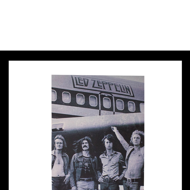 Led Zeppelin Picture Frame Print on
