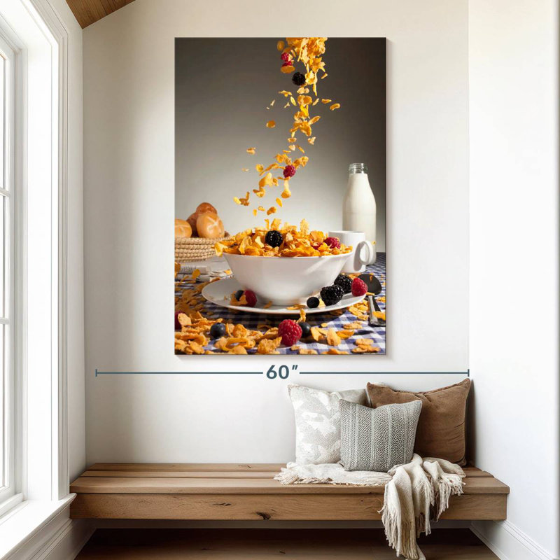 Yarlin Morning Breakfast Cereal, 51" H x 34" W