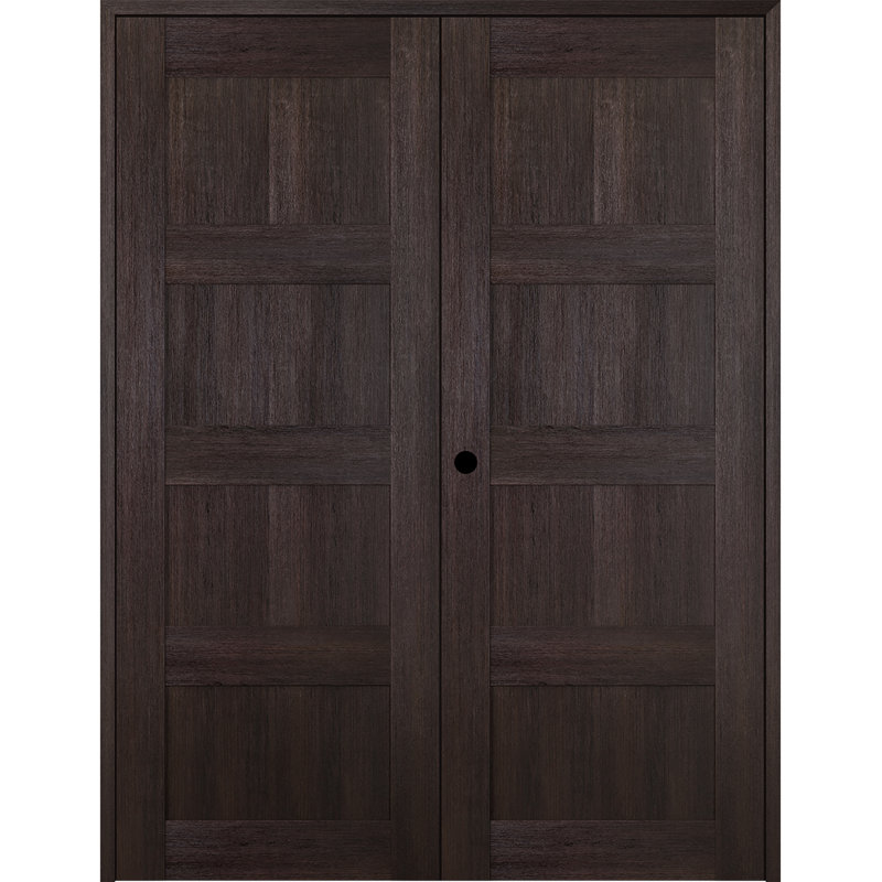 Porte française Avon 07 3R, Chêne Veralinga, 71,75 po x 79,38 po, À droite