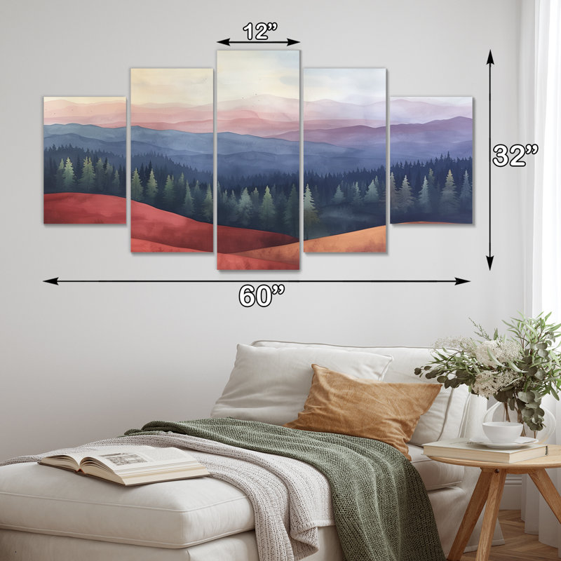 Christner - campagne, ensemble d'art sur toile