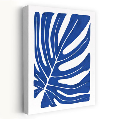 Art contemporain, paysage de palmier moderne abstrait minimaliste