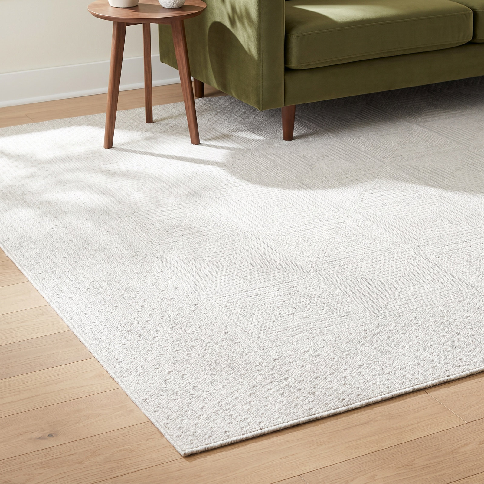Winn Geometric Rug, Rectangle 6'7" x 9'