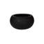 Rounded Planter, Large, Black