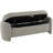 Kalevi 60" Boucle Storage Bench-78734948
