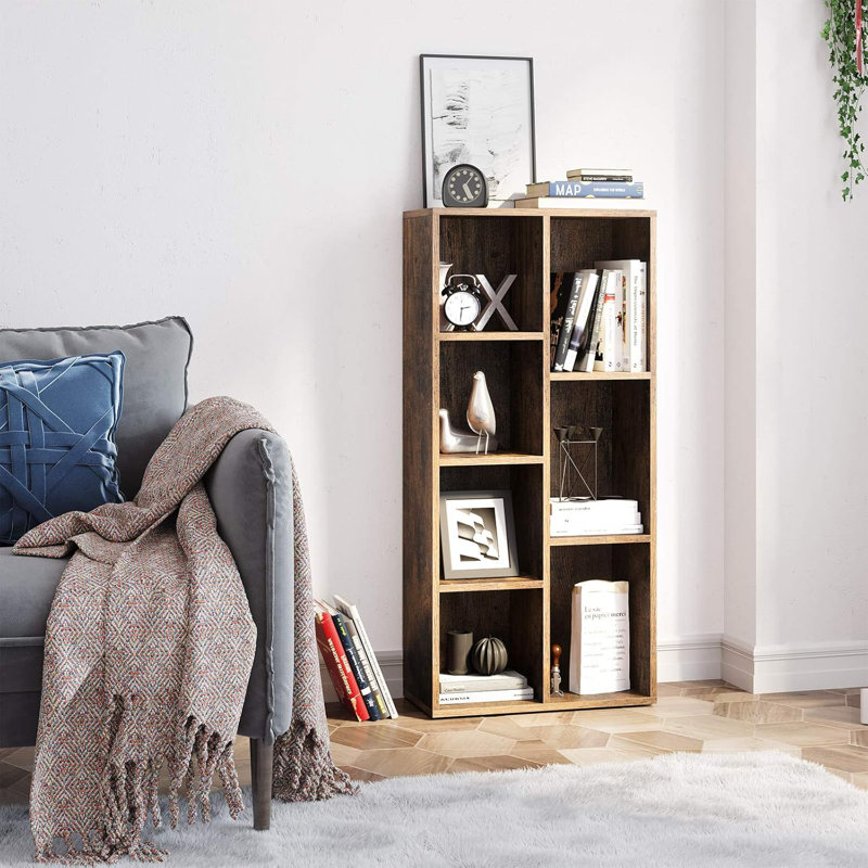 Anahya 106cm H x 50cm W Standard Bookcase