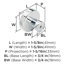 Bouton d'armoire en chrome poli 1-5 / 16 pouces (33mm) Blackrock-63965785-109272200