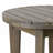 Durable Acacia Wood Outdoor Side Table With Classic Slat Design, Perfect For Patio And Backyard Use