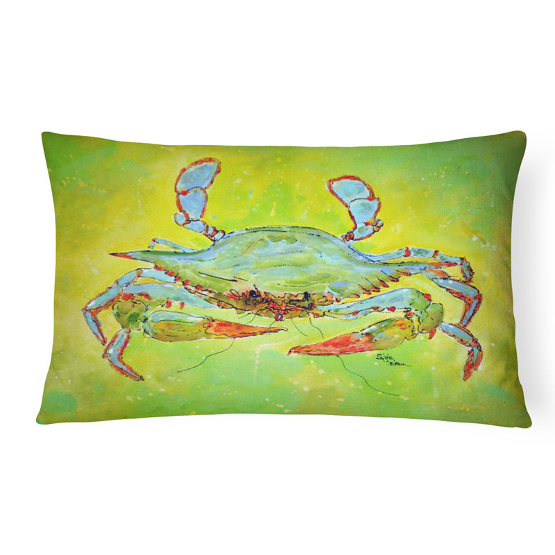 Coussin intérieur/extérieur bleu côtier