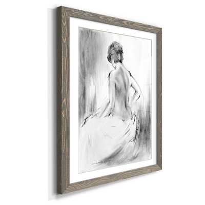 " Soft Silhouette V " Painting Print