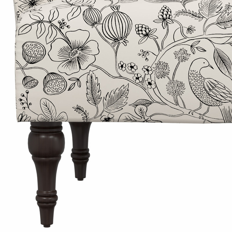 Josephine Chair, Rpc Aviary Black & Cream Linen