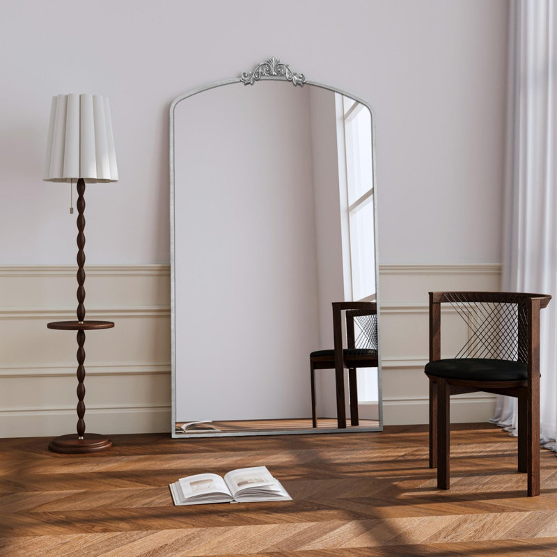 Modern & Contemporary Style Mirrors, Antique Silver